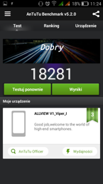 Wyniki testu wydajności AnTuTu Benchmark Wyniki testu wydajności AnTuTu Benchmark