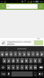 Tworzenie wiadomości i problem wyświetlania informacjo o wybranym połączeniu Tworzenie wiadomości i problem wyświetlania informacjo o wybranym połączeniu