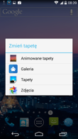 Personalizacja ekranów głównych