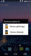Personalizacja ekranów głównych