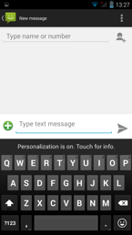 Zrzuty ekranowe z telefonu Open Dott