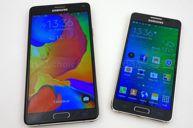 Porównanie Galaxy Note 4 z Galaxy Alpha i iPhone 5S Porównanie Galaxy Note 4 z Galaxy Alpha i iPhone 5S