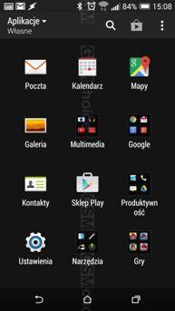 Interfejs: zasobnik aplikacji Interfejs: zasobnik aplikacji