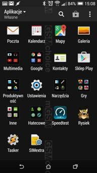 Interfejs: zasobnik aplikacji Interfejs: zasobnik aplikacji