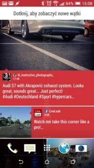 Interfejs: BlinkFeed, tryb dziecka i samochodowy Interfejs: BlinkFeed, tryb dziecka i samochodowy