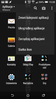 Interfejs: zasobnik aplikacji Interfejs: zasobnik aplikacji
