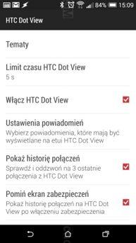 Interfejs: ustawienia, HTC News Interfejs: ustawienia, HTC News