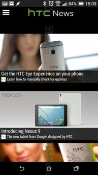 Interfejs: ustawienia, HTC News Interfejs: ustawienia, HTC News