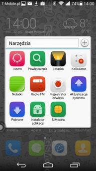Interfejs: blokada, pulpit, folder