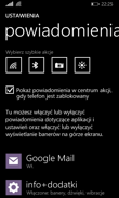 Modyfikacje interfejsu, Centrum Akcji, pasek nawigacji