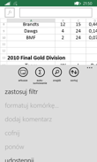 Wybrane aplikacje: Internet Explorer, Apps Center, Office, OneNote, Kalendarz, Kalkulator, OneDrive