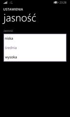 Ustawienia jasności i kolorów