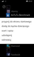 Modyfikacje interfejsu, Centrum Akcji, pasek nawigacji