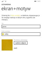 Akcje, tryb jazdy, motywy i ustawienia