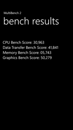 Wyniki benchmarków