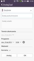 Aplikacje What's Next, Do It Later, SuperNote i Szybka Notatka