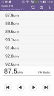 Aplikacja Muzyka, Korektor audio, Rejestrator dźwięku, Radio FM