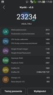 Wyniki benchmarków: Antutu, GFX Bench, Geekbench 3, 3DMark, Quadrant, Vellamo