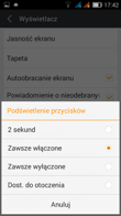 Opcje personalizacji interfejsu