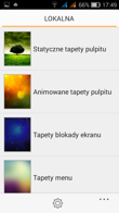 Opcje personalizacji interfejsu