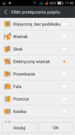 Opcje personalizacji interfejsu