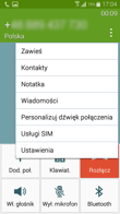 Połączenia głosowe i wprowadzanie tekstu