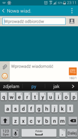 Połączenia głosowe i wprowadzanie tekstu