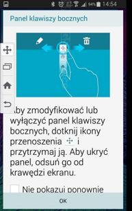Obsługa jedną ręką i klawisze boczne