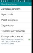 Opcje związane z panelem bocznym