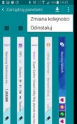 Opcje związane z panelem bocznym