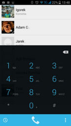 Dialer, dyktafon, menedżer plików, przeglądarka