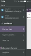 Wybrane aplikacje: menadżer plików, Do It Later, MyASUS, SuperNote, Kalkulator, Latarka, Pogoda