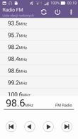 Muzyka, Korektor audio, Rejestrator dźwięku, Radio FM 