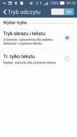 Aplikacja Splendid, ustawianie jasności i Tryb odczytu
