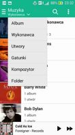 Muzyka, Korektor audio, Rejestrator dźwięku, Radio FM 