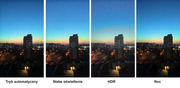 Tryby do robienia zdjęć w gorszych warunkach oświetleniowych Tryby do robienia zdjęć w gorszych warunkach oświetleniowych