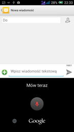 Połączenia i wprowadzanie tekstu