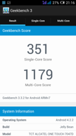 Wyniki benchmarków: Antutu, GFX Bench, Vellamo, Quadrant, Geekbench 3, CPU Prime, 3DMark