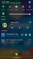 Oppo R5 - górny panel i ustawienia