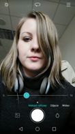 Menu przedniego aparatu