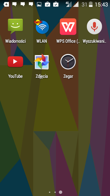 Menu telefonu
