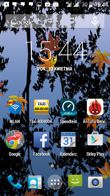 Menu telefonu