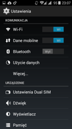 Menu na 