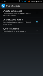 Opcje łączności Opcje łączności