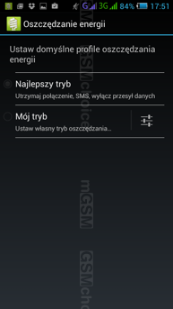 Tryb oszczędzania energii