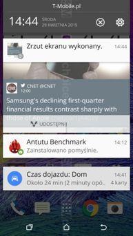 Sense Home, Blinkfeed, powiadomienia, skróty i ich edycja