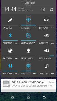 Sense Home, Blinkfeed, powiadomienia, skróty i ich edycja