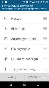 Sense Home, Blinkfeed, powiadomienia, skróty i ich edycja