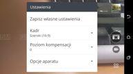 Menu aparatu