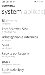 Menu dość rozbudowane. W wersji jasnej i ciemnej